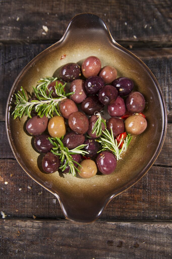 Olives in brine